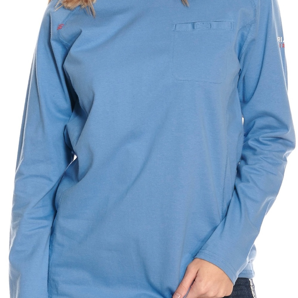 ARIAT WOMEN'S FR AIR CREW LONG SLEEVE WORK SHIRT Cat 2/2112 Long Sleeve Medium
